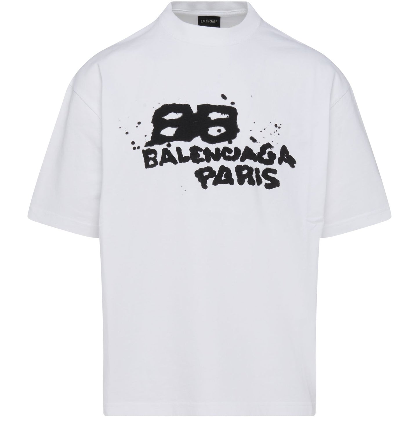 BALENCIAGA HAND-DRAWN BB ICON T-SHIRT MEDIUM FIT