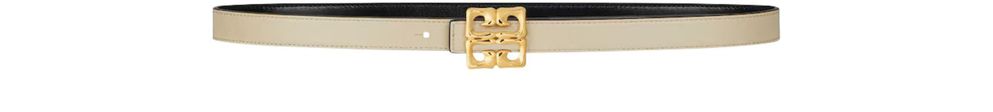 GIVENCHY 4G Liquid reversible belt in leather