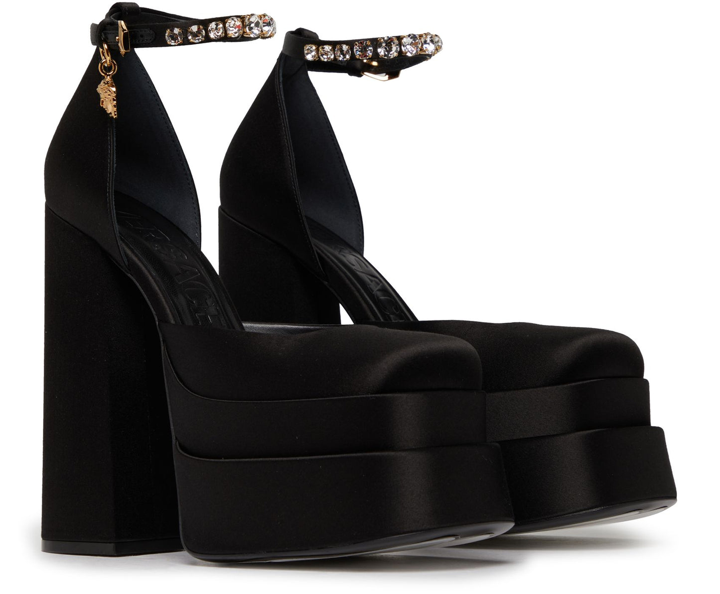 VERSACE Medusa aevitas platform pumps