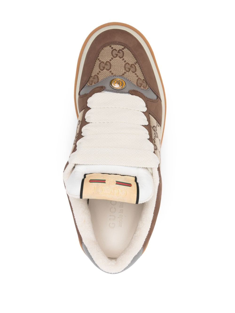 Gucci Screener panelled sneakers