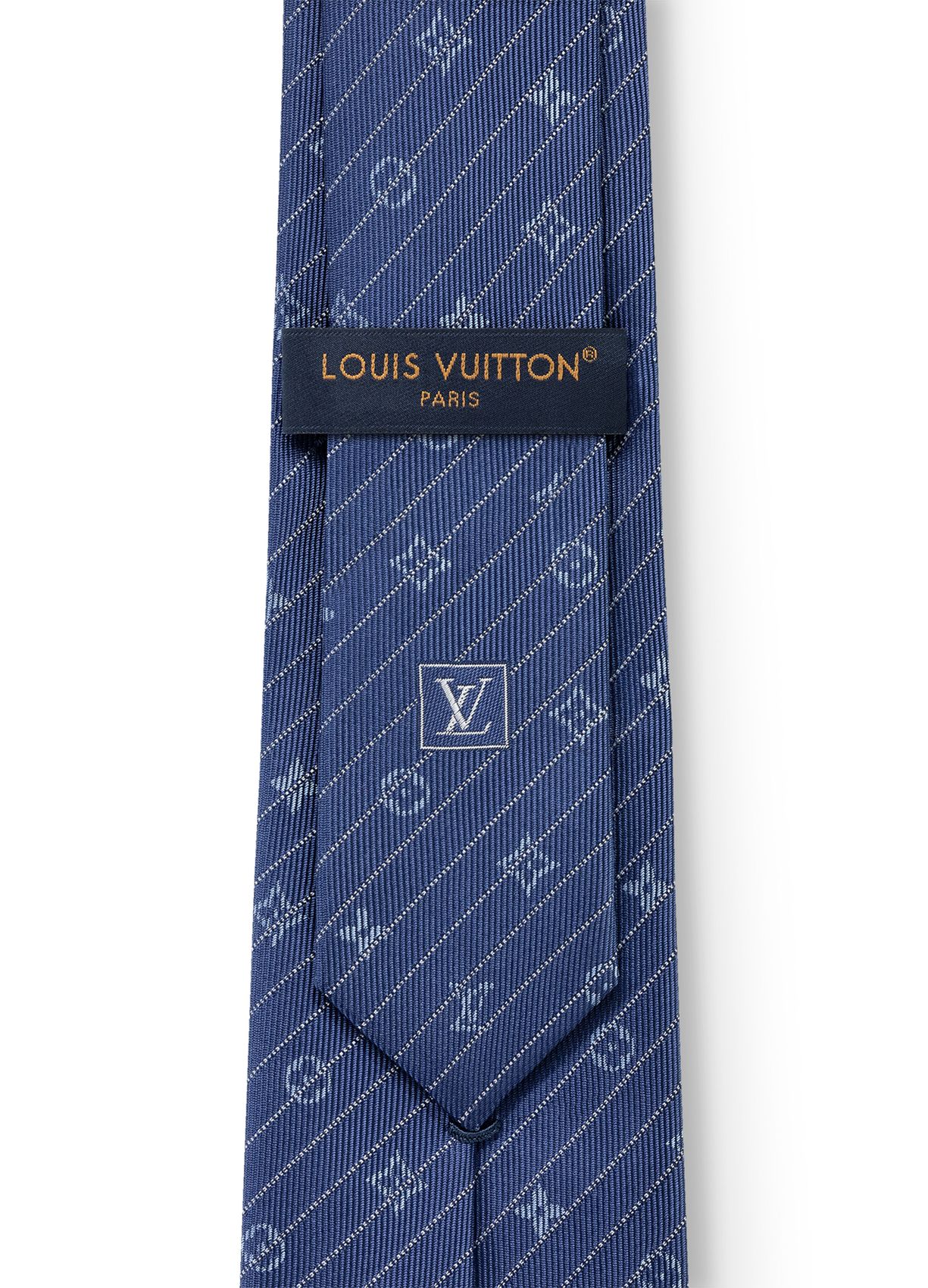 LOUIS VUITTON Monogram Interlace Tie