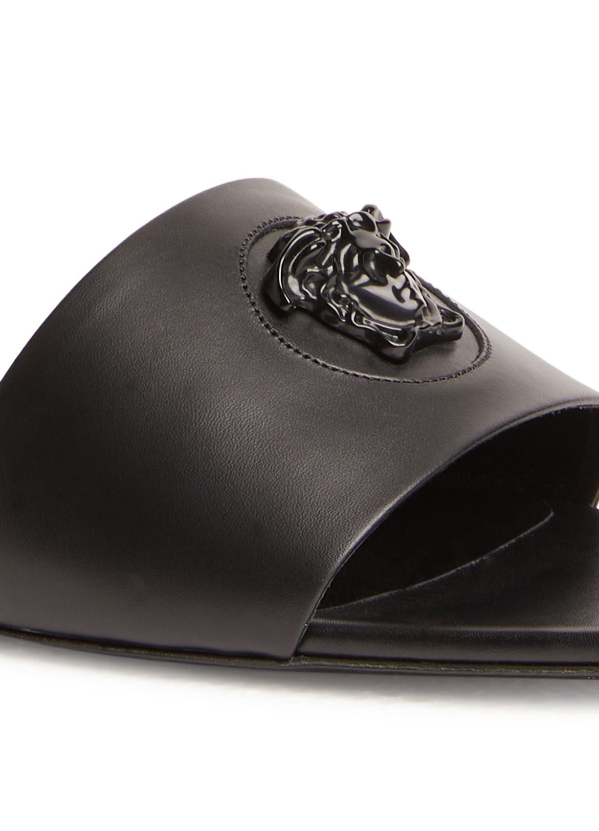 VERSACE La Medusa Leather Slides