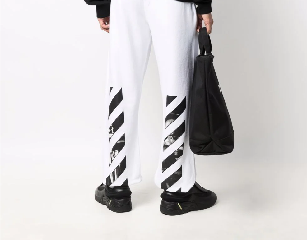 Off-White pantalones de chándal Caravaggio con estampado Diag