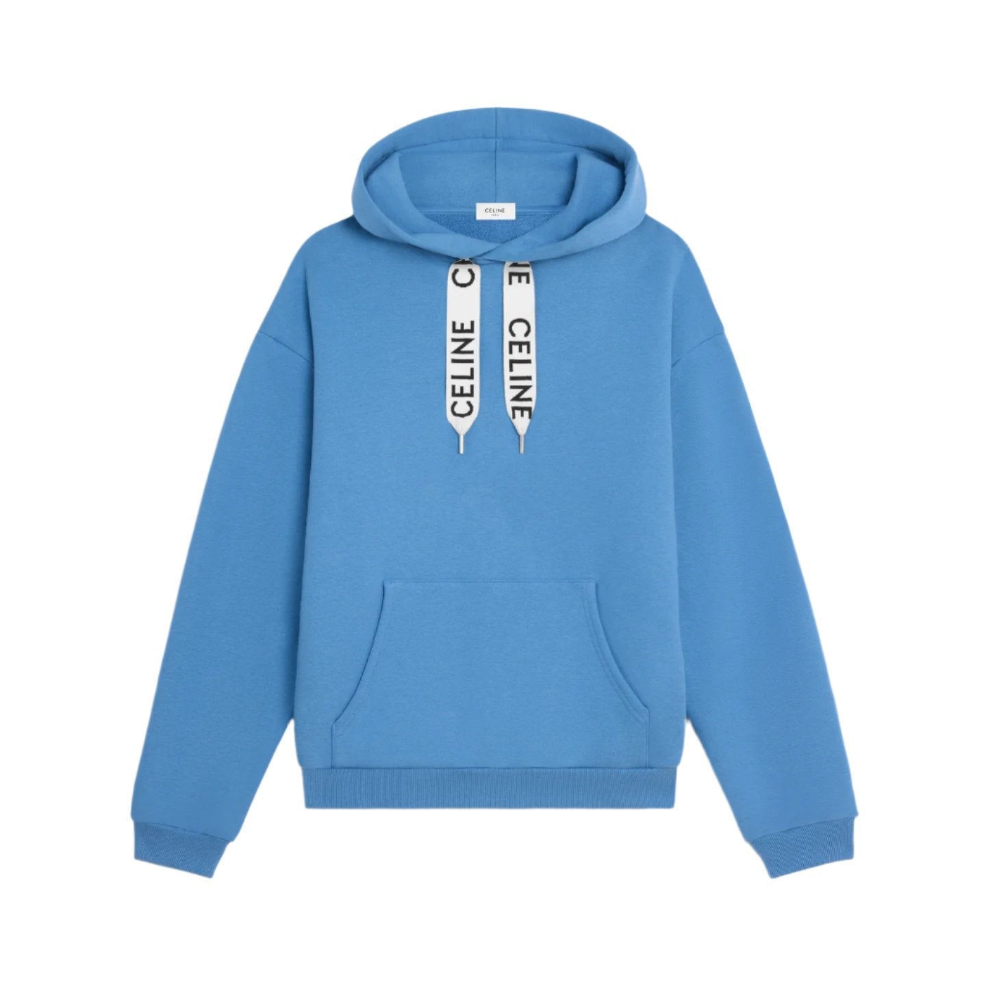 Celine Loose Hoodie In Cotton Fleece