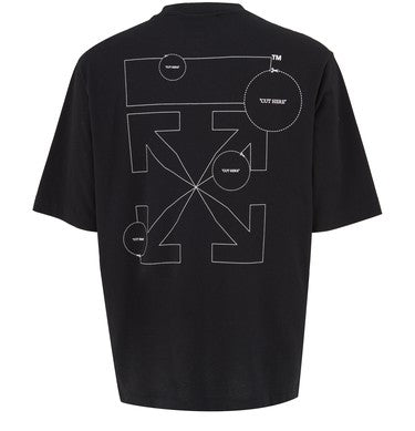 OFF-WHITE Cut Here Arrow t-shirt