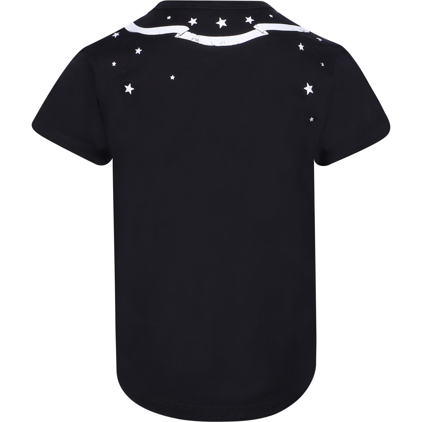 T-shirt GIVENCHY étoiles et logo pour garçon en noir