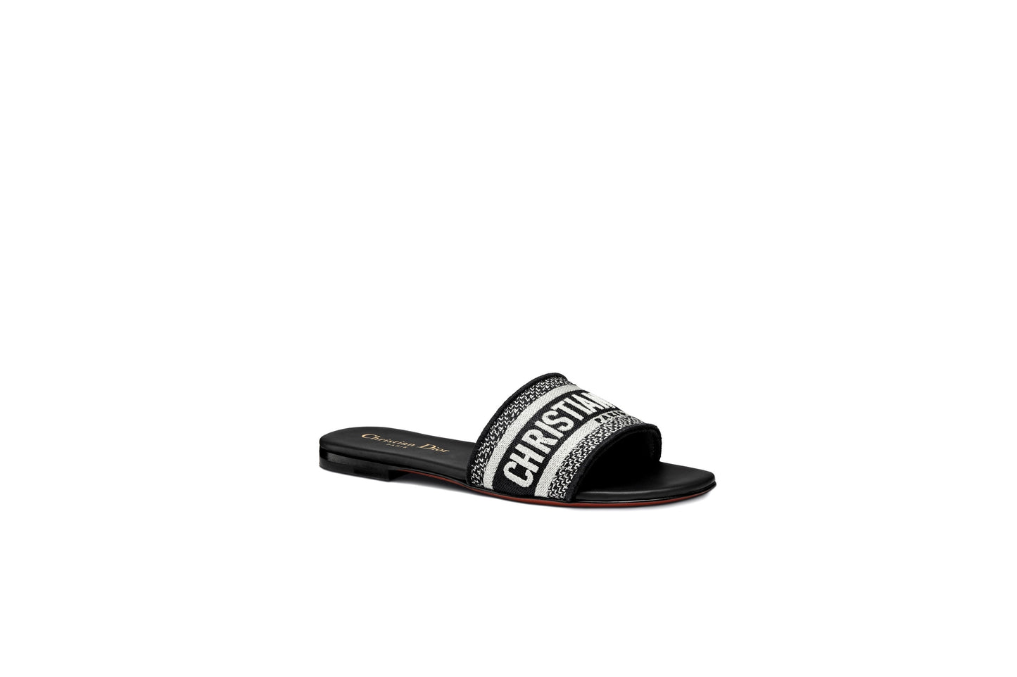 Christian Dior Dway Logo Embroidered Slide