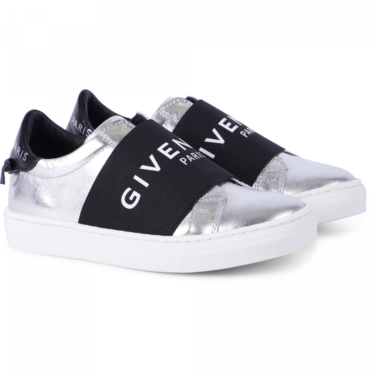 Girl GIVENCHY Slip-On Sneaker in Silver - UN ATELIER