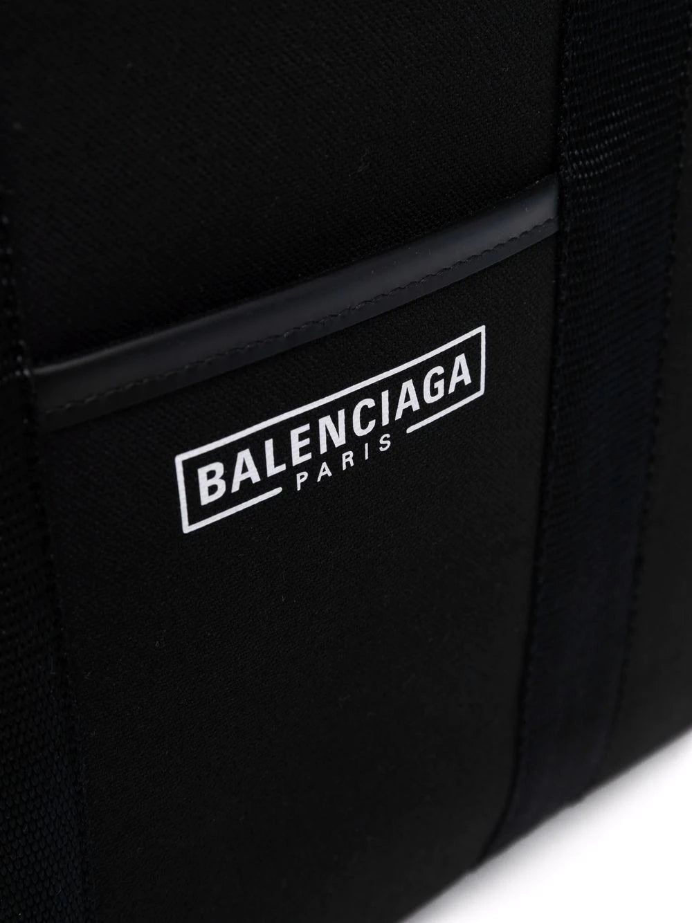 Balenciaga logo print tote