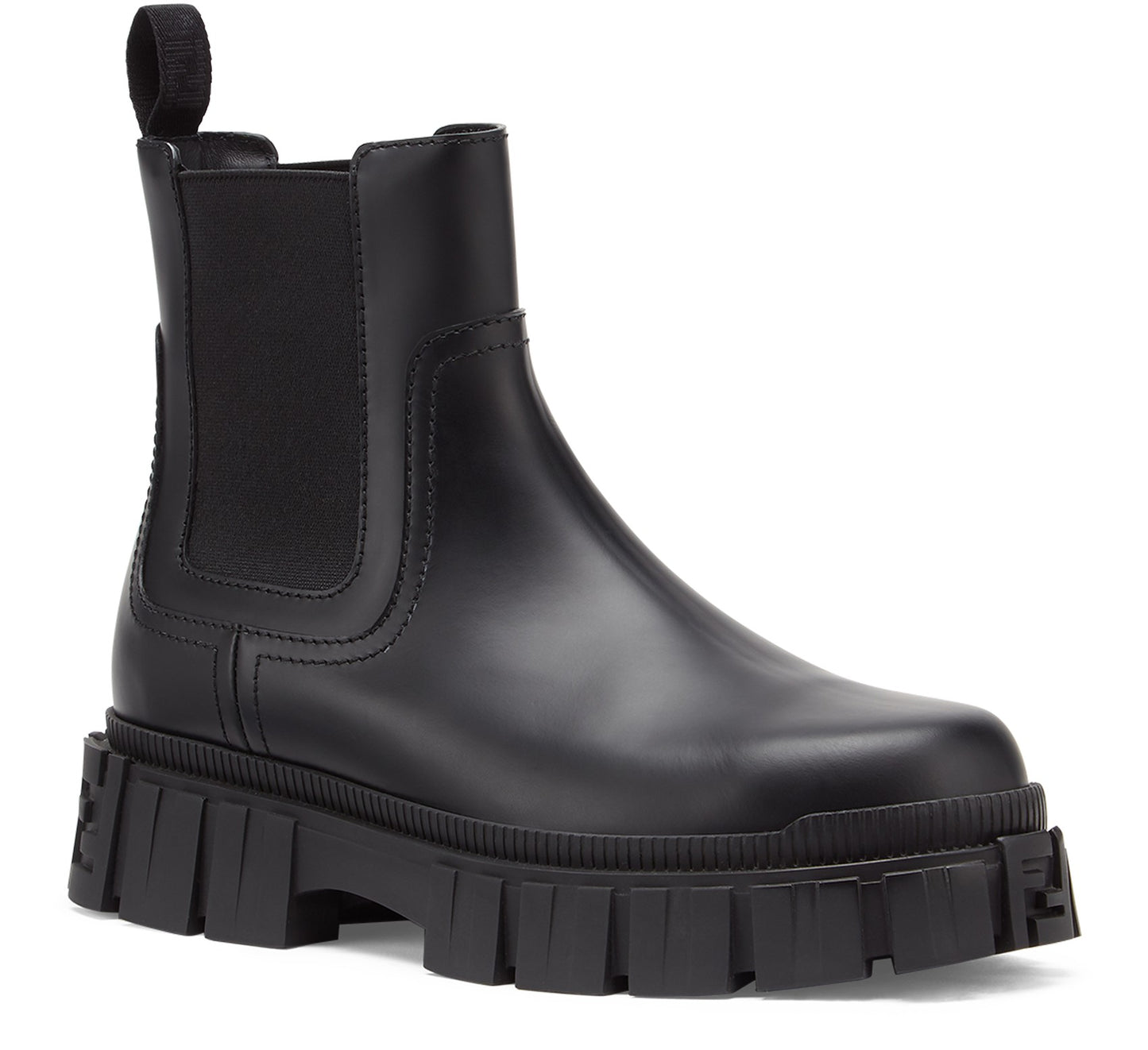 FENDI Leather Chelsea Boots