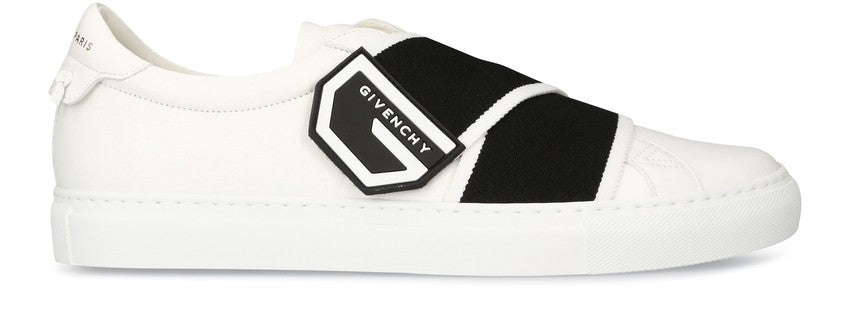 GIVENCHY Zapatillas de piel con banda elástica