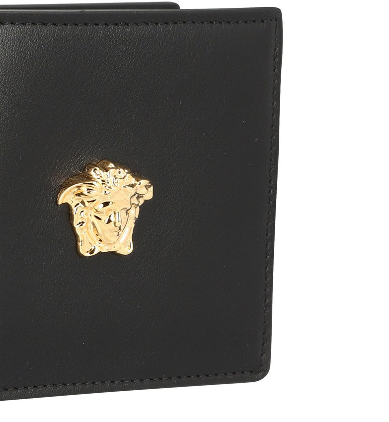 Versace Medusa Head leather wallet