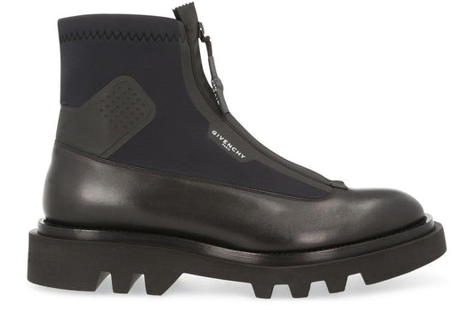 GIVENCHY Combat zipped boots