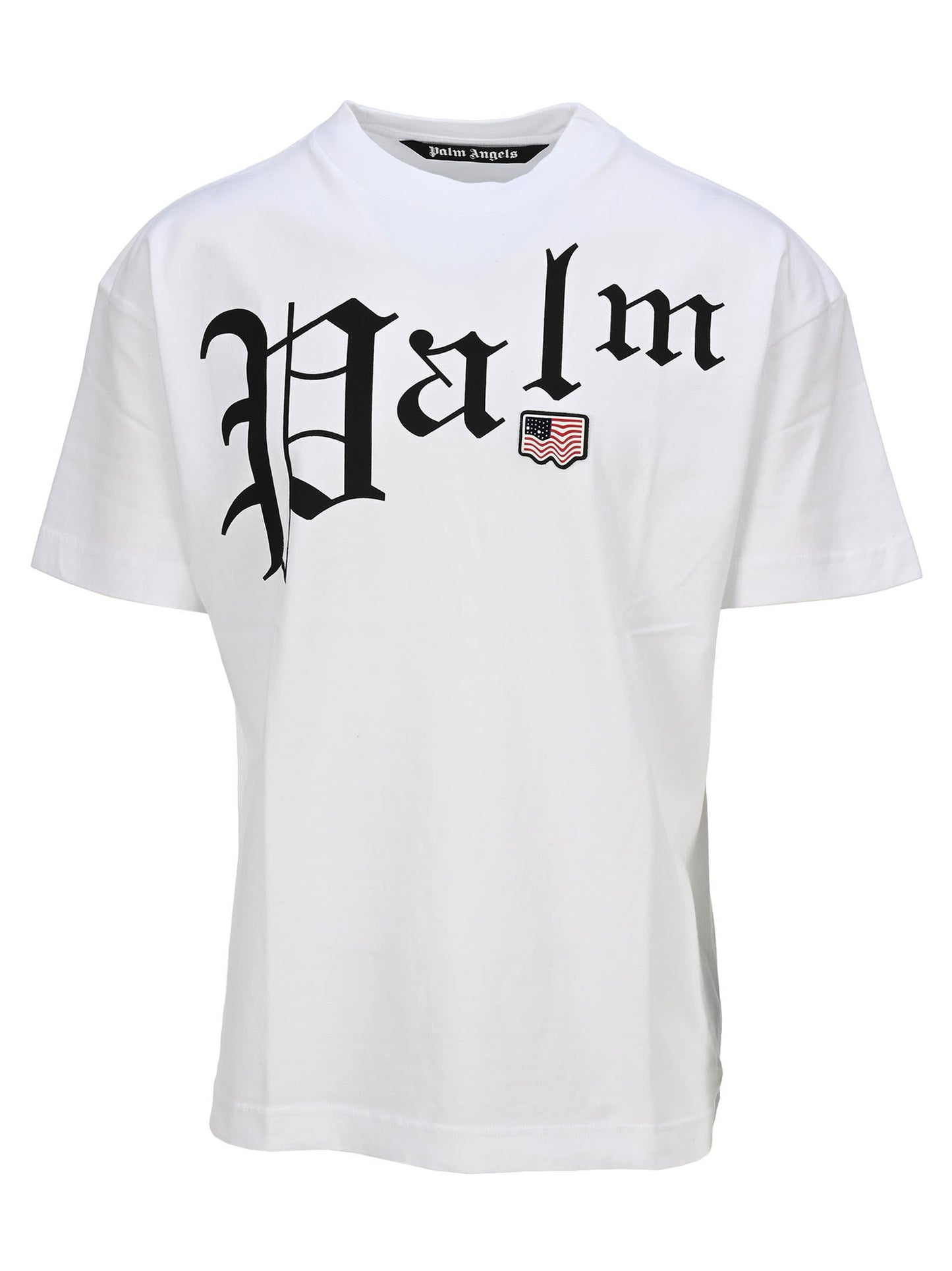 CAMISETA PALM ANGELS NEW GOTHIC M/C Hombre