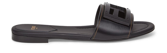 FENDI leather slides