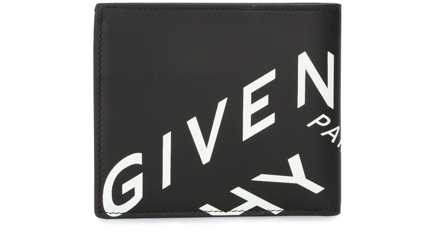 GIVENCHY Refracted logo coin 4 cc wallet