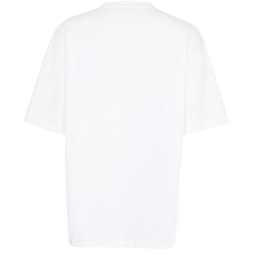 BALENCIAGA Short sleeve large fit logo T-shirt