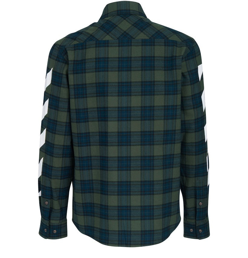 OFF-WHITE Diag checked shirt