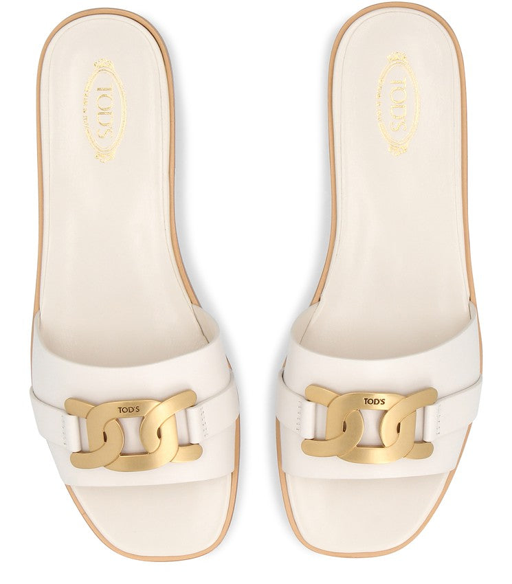 TOD'S Chanclas de piel