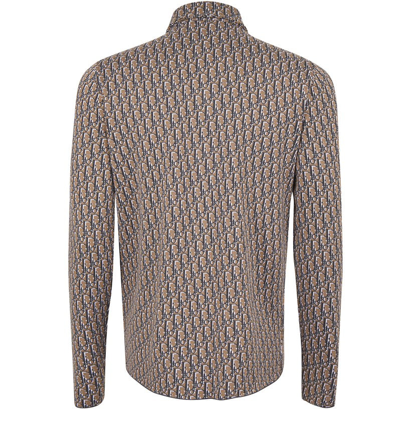 DIOR J'aDior Oblique Shirt Sweater