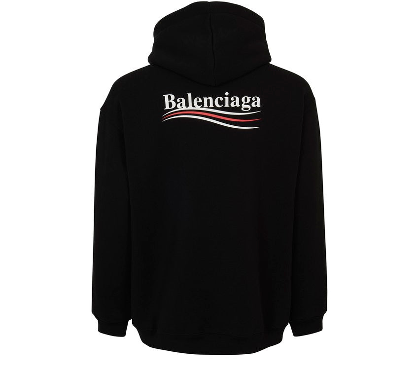 BALENCIAGA Sweat à capuche imprimé logo