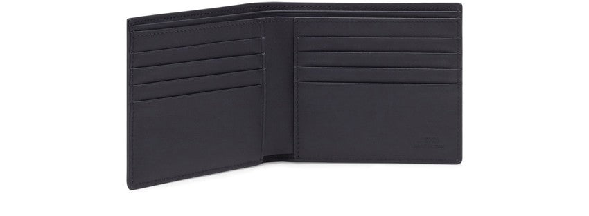 Fendi Monster Eyes Bi-fold Leather Wallet