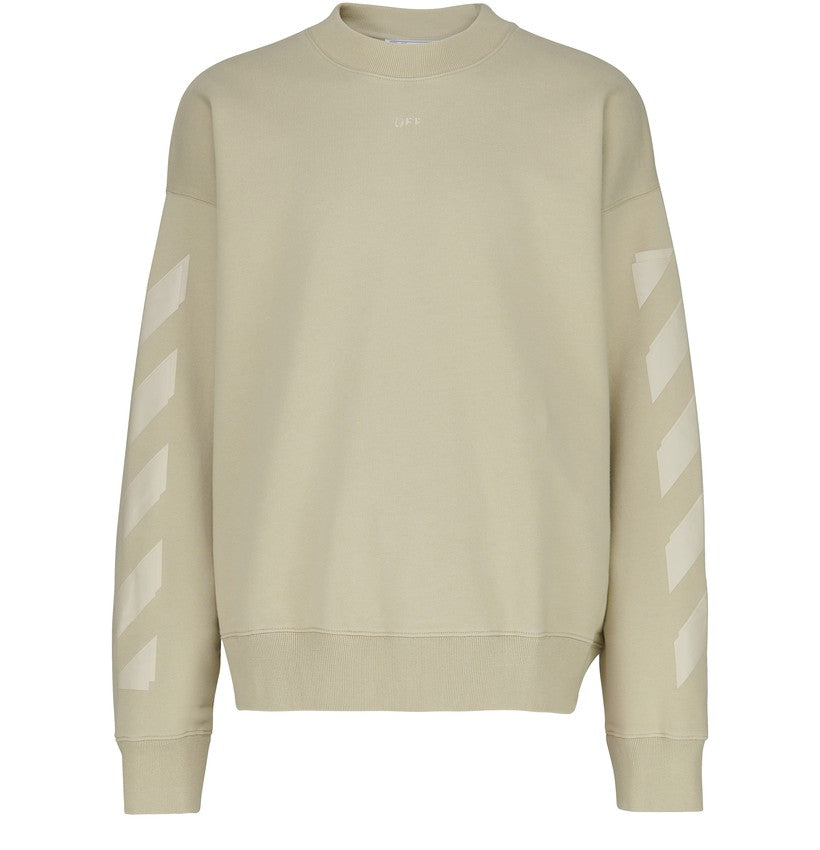 OFF-WHITE sudadera con cuello redondo Rubber Arrow