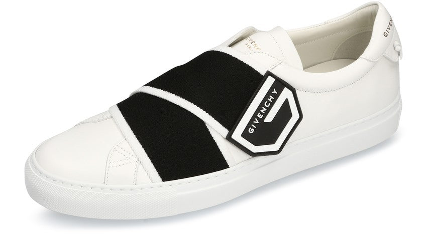 GIVENCHY Zapatillas de piel con banda elástica