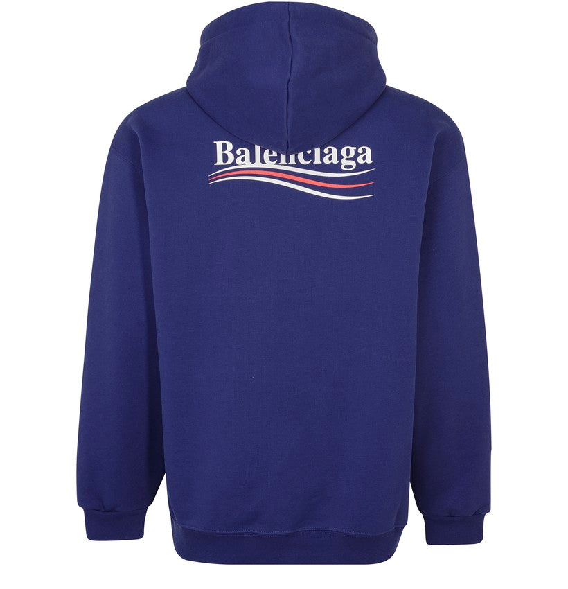 BALENCIAGA Sweat à capuche imprimé logo