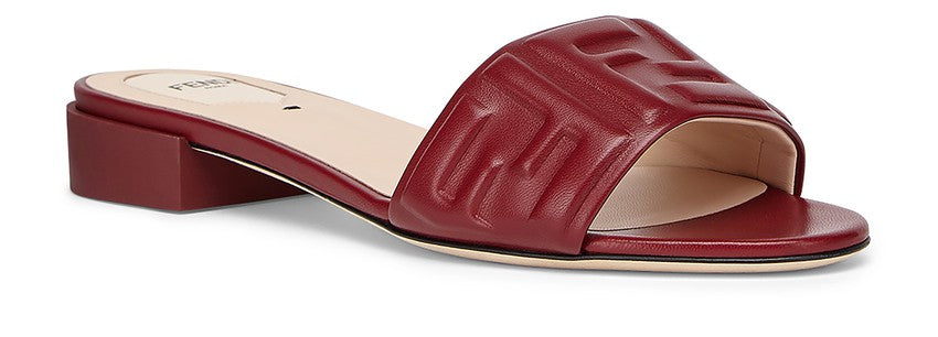 Chanclas FENDI de piel