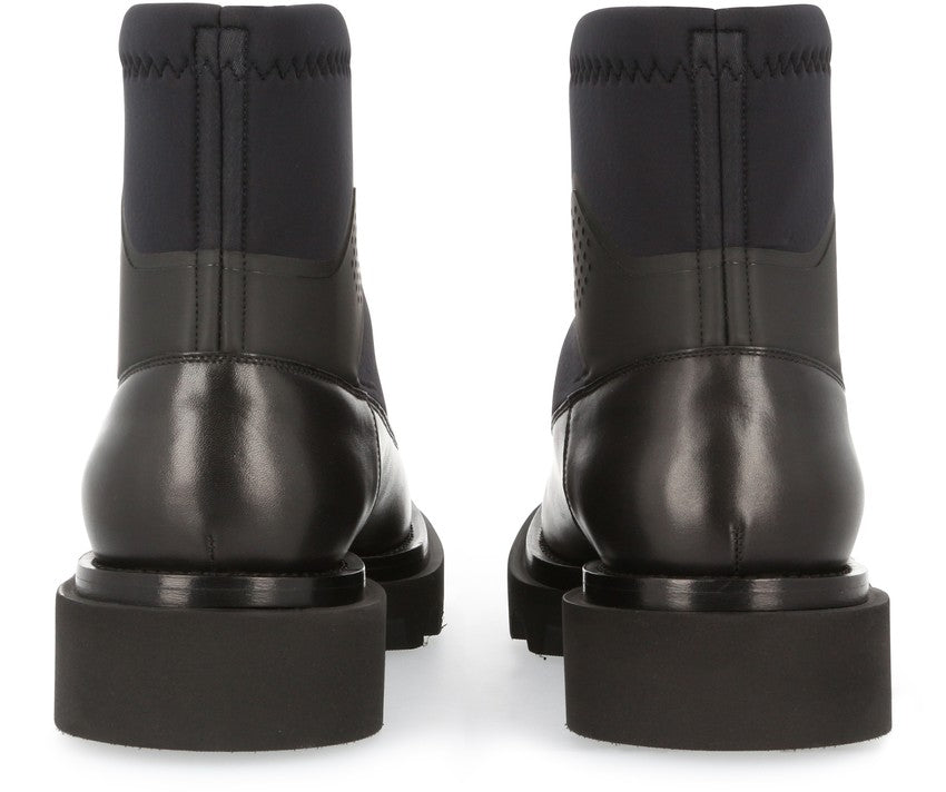 GIVENCHY Combat zipped boots