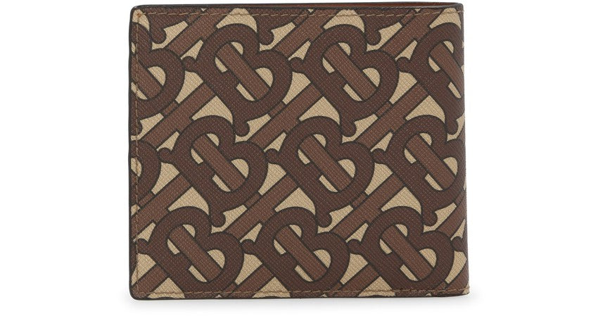 BURBERRY TB Monogram Coin holder wallet