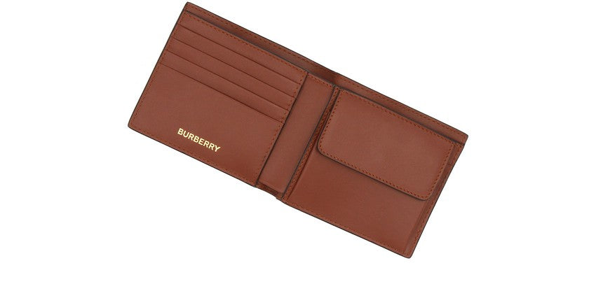 BURBERRY TB Monogram Coin holder wallet