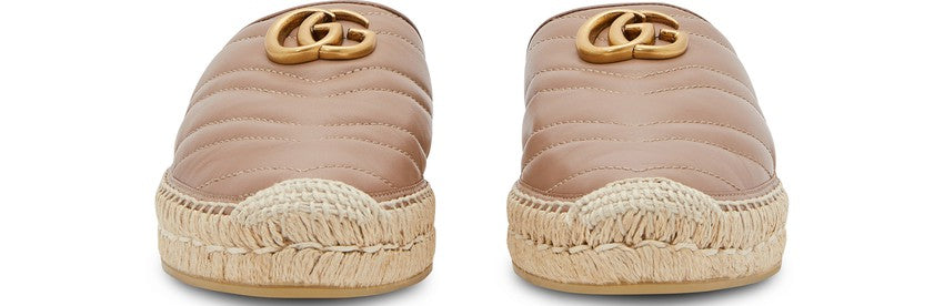 GUCCI Espadrilles en cuir