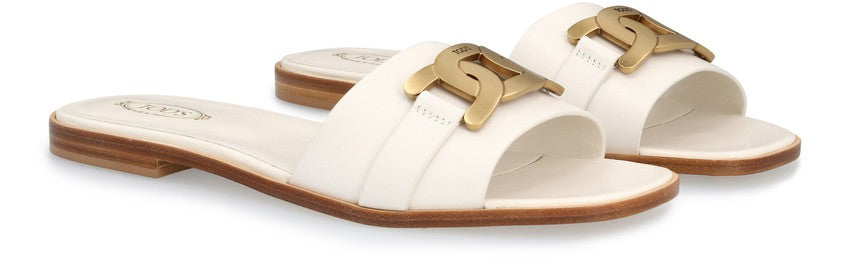 TOD'S Leather slides