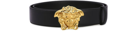 VERSACE Cinturón palazzo con hebilla de medusa