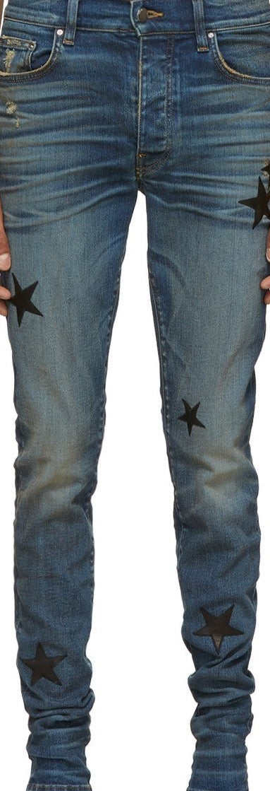 Jean Skinny En Denim Stretch Indigo AMIRI