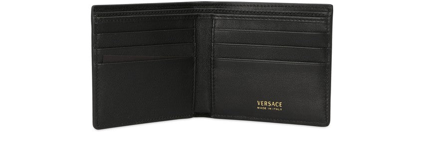 Versace Medusa Head leather wallet