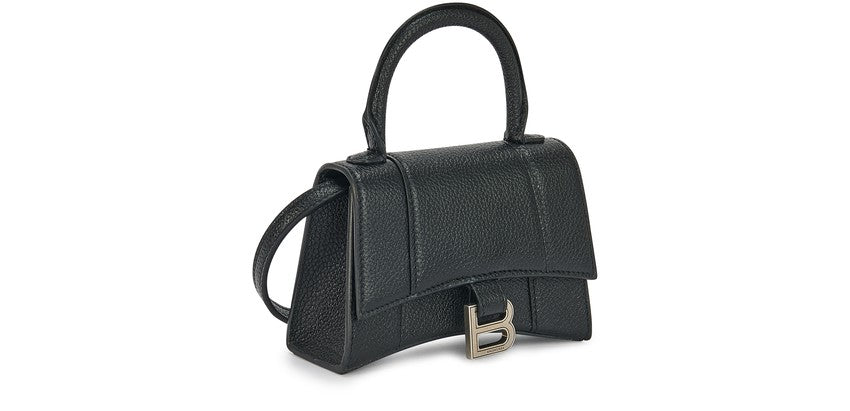 BALENCIAGA Bolso mini B Hourglass