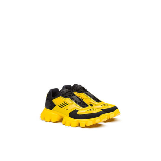 Men Prada Cloudbust Thunder knit sneakers Yellow