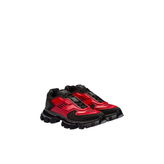 Hombre Prada Zapatillas Cloudbust Thunder de punto Rojo