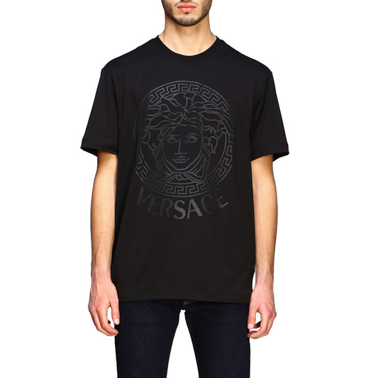 Men  VERSACE T-SHIRT VERSACE SHORT-SLEEVED T-SHIRT WITH BIG JELLYFISH HEAD