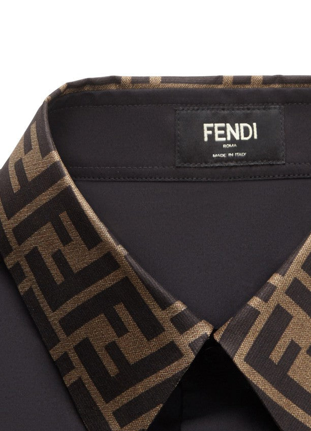 FENDI Camisa de algodón