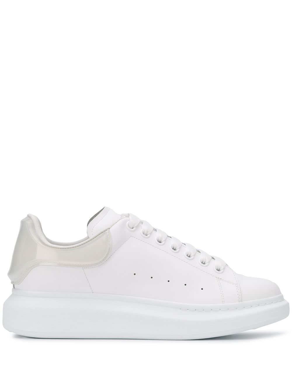 Alexander McQueen contrast heel Oversized sneakers