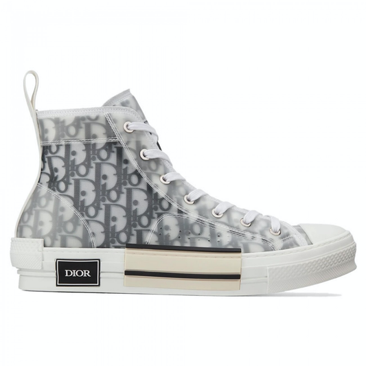 MEN DIOR B23 HIGH-TOP SNEAKERS IN DIOR OBLIQUE