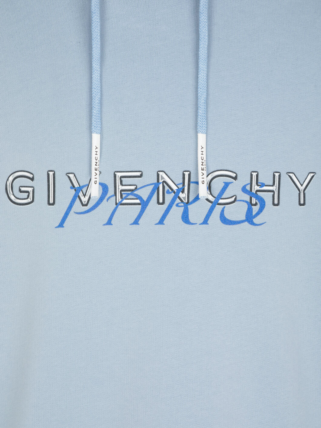 WOMEN GIVENCHY PARIS HOODIE WITH CALLIGRAPHIC PRINT