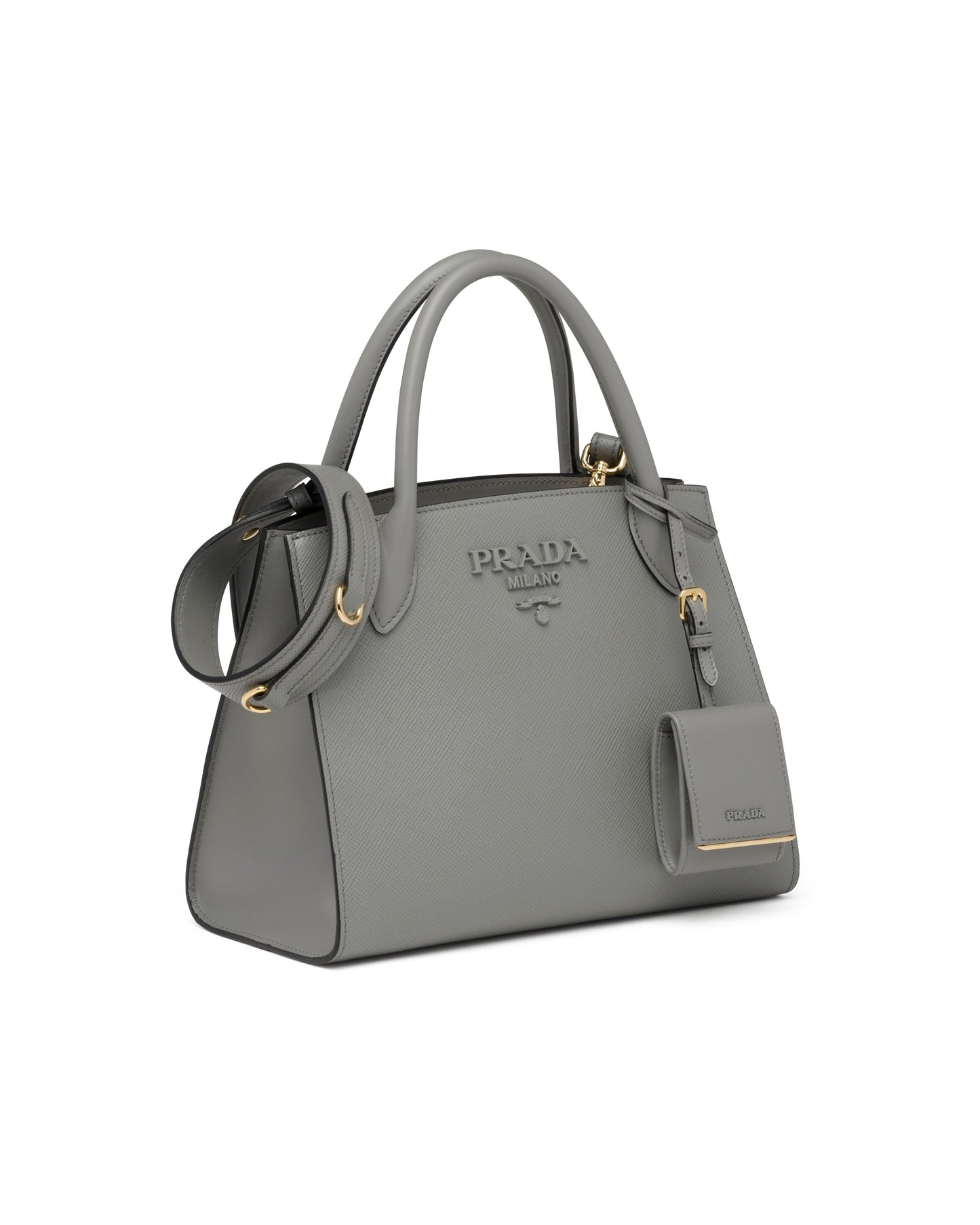 Prada Petit sac monochrome Prada en cuir saffiano