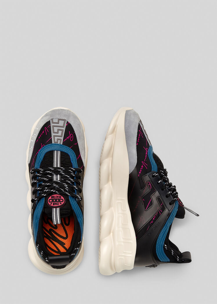 WOMEN VERSACE CHAIN REACTION SNEAKERS