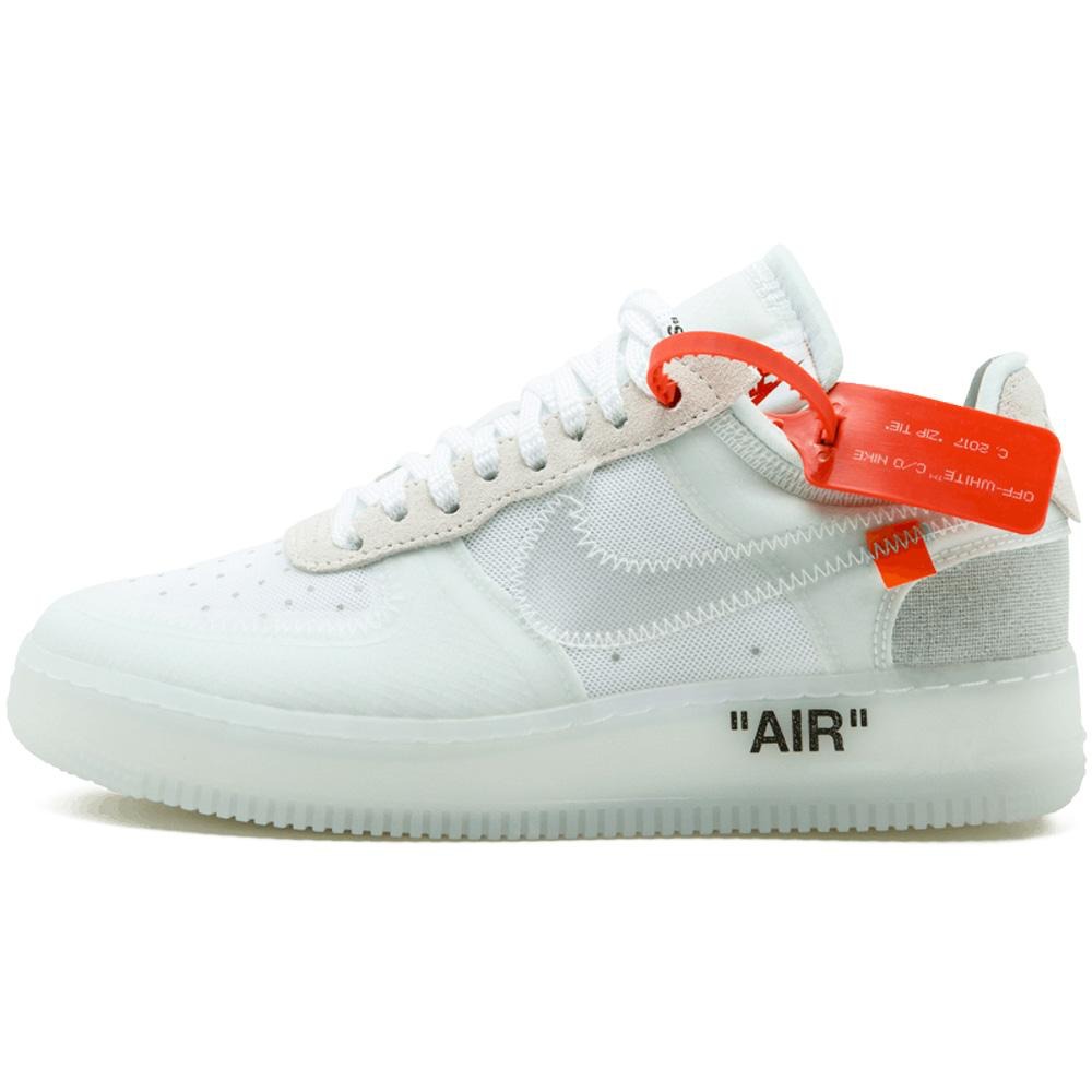 Mujer Off-White X Nike Air Force 1 Low - Blanco 