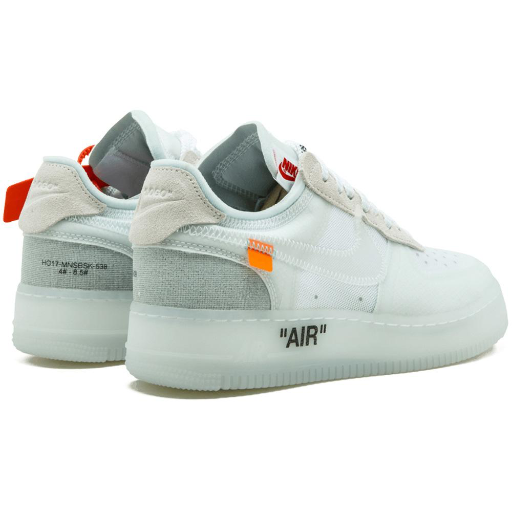 Mujer Off-White X Nike Air Force 1 Low - Blanco 